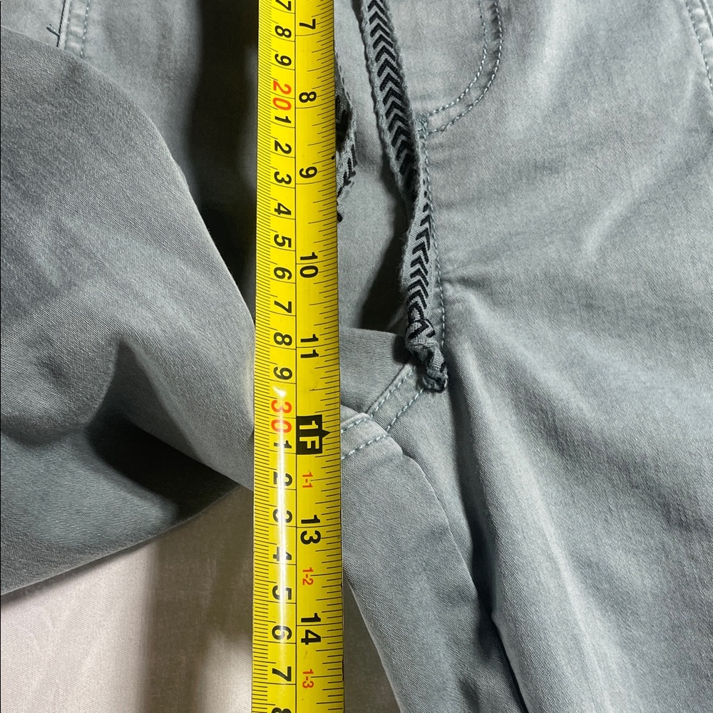 Maurices Women's Drawstring Joggers in Slate Blue-Green XL Long - Picture 5 of 9